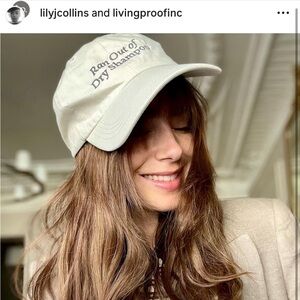 Living Proof “Ran Out of Dry Shampoo” Baseball Cap/Dad Cap - Never Worn